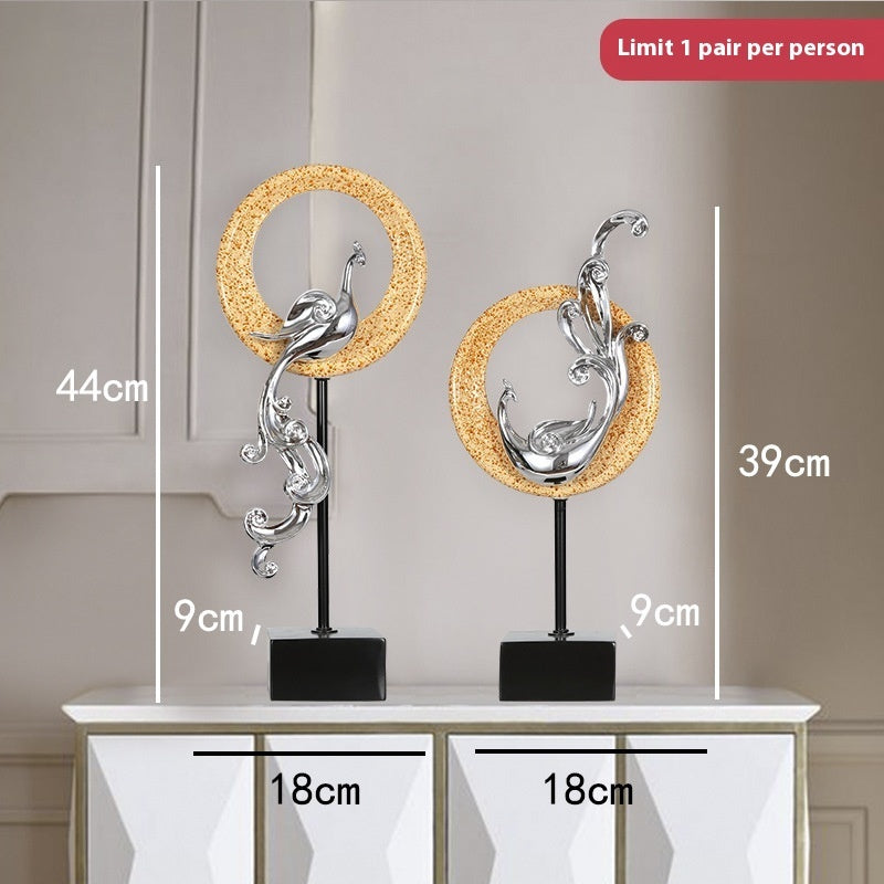 Creative Light Luxury Phoenix Ornament Crafts