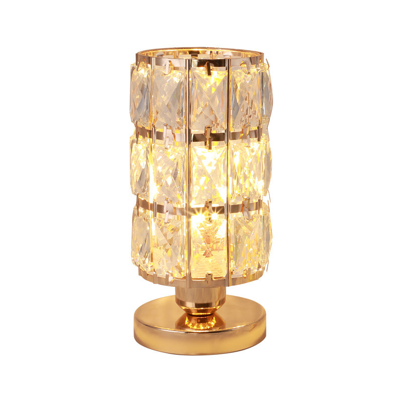 Wedding Table Lamp – Gold Bedside & Bedroom Lamp | Crystal Decor
