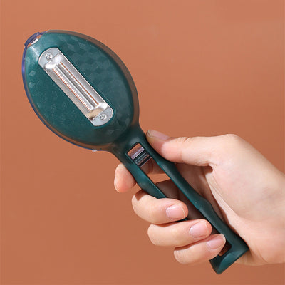 Peeling Knife with Storage Lid – Fruit & Potato Peeler | Kitchen Gadget