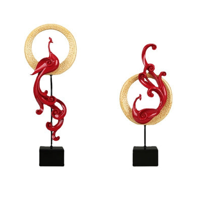 Creative Light Luxury Phoenix Ornament Crafts