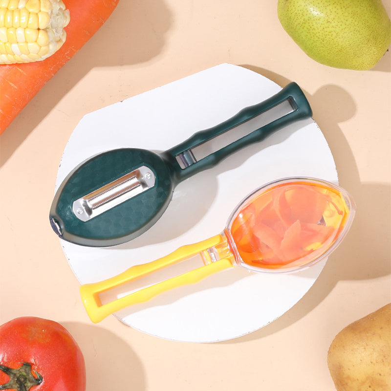 Peeling Knife with Storage Lid – Fruit & Potato Peeler | Kitchen Gadget