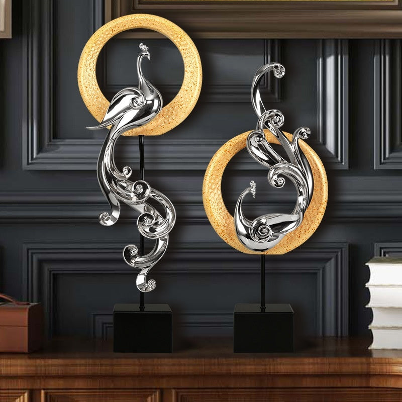 Creative Light Luxury Phoenix Ornament Crafts