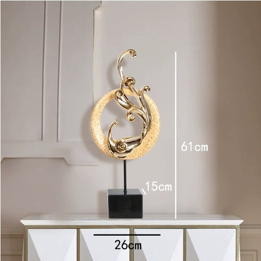 Creative Light Luxury Phoenix Ornament Crafts