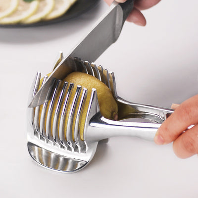 Lemon Slicer Tool – Quick Lemon Cutter & Seed Separator | Kitchen Gadget for Citrus Fruits