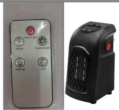 Mini Electric Air Heater – Ceramic Fan Heater for Home, Office & Camping