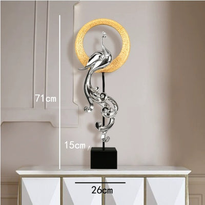 Creative Light Luxury Phoenix Ornament Crafts