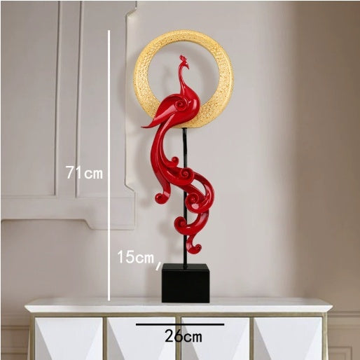 Creative Light Luxury Phoenix Ornament Crafts